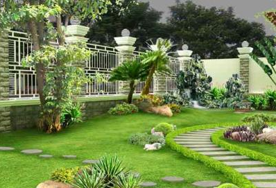 Những mẫu thiết kế sân vườn đẹp